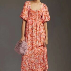 Anthropologie Dreamy Watercolor Dress w/ Pockets | Size XS (fits S) - NWOT